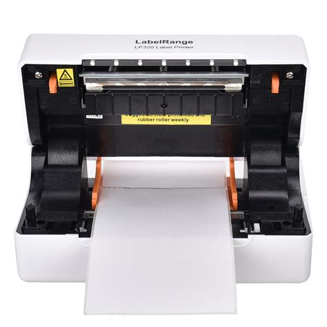 Efficient Label Printing with High-Range Printers